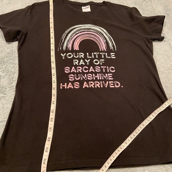 Port & Company “Your Little Ray of Sarcastic Sunshine” Tee – Size Medium - Picture 6 of 6